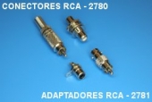 Conectors RCA 2780, adaptor RCA 2781