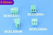 5.00mm Ref BCEK500V, BCEK500A, BCELK500R, BCELK500A